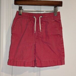 *3 FOR $9* Baby Gap Elastic Waist Pull On Khaki Chino Solid Shorts 5 Years 5 5T